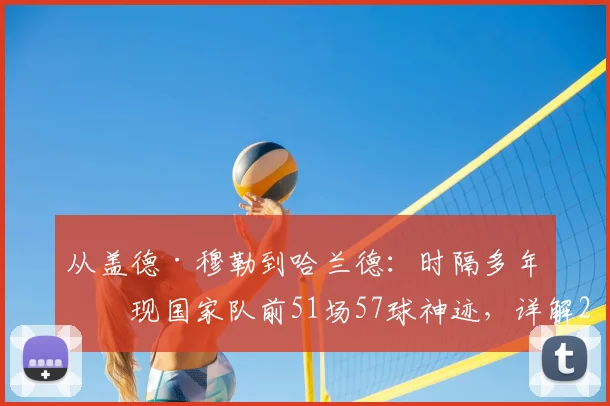从盖德·穆勒到哈兰德:时隔多年再现国家队前51场57球神迹,详解2026年进球含金量